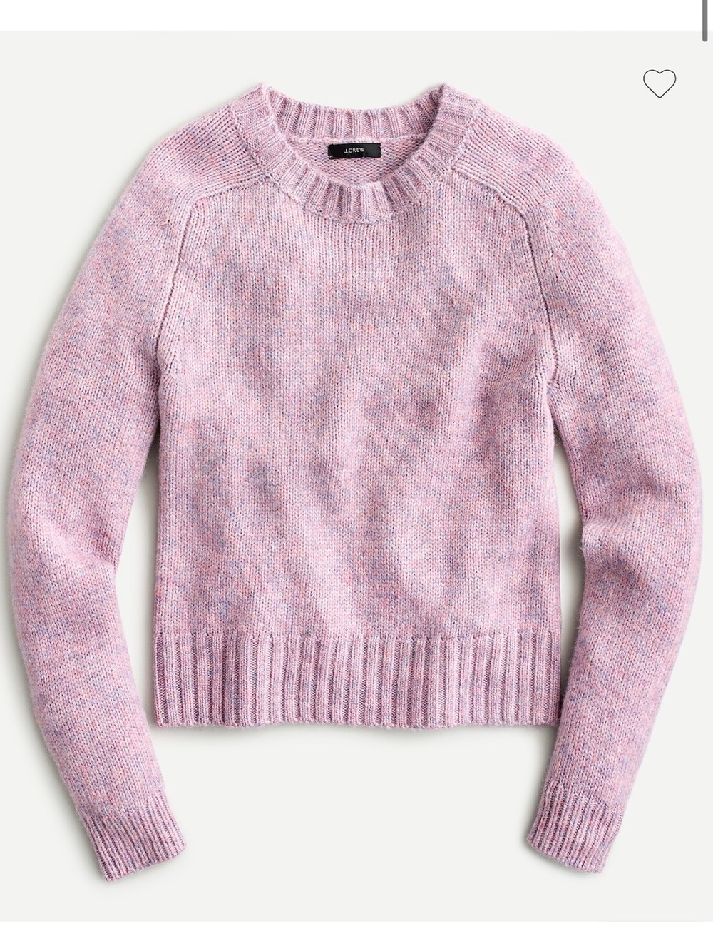 NWT JCrew Alpaca-blend crewneck sweater Size Large
